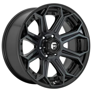 Fuel – D704 SIEGE – Black – 18″x9″ 1mm – Summer Wheels – D70418908250